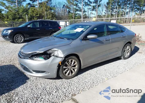 2015 Chrysler 200 C из США, поврежденный, VIN 1C3CCCCBXFN680170